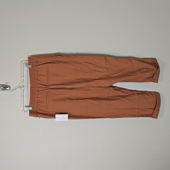 NWT A New Day Brown Lightweight Cropped Pants Size 14 - Picture 5 of 11